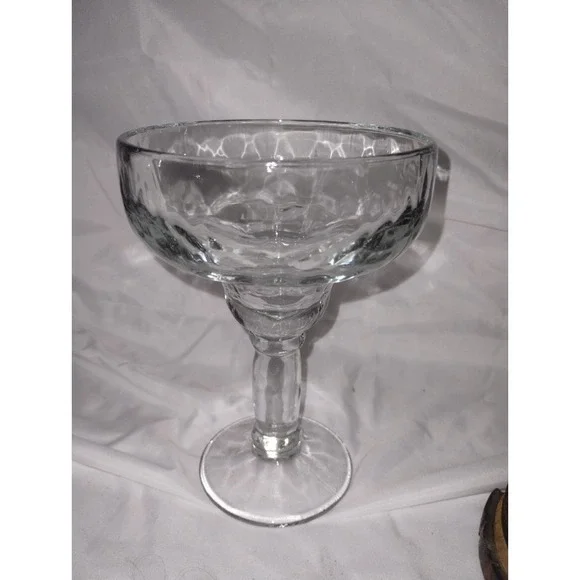 One Single Glass Heavy Clear Martini Glass Drinking