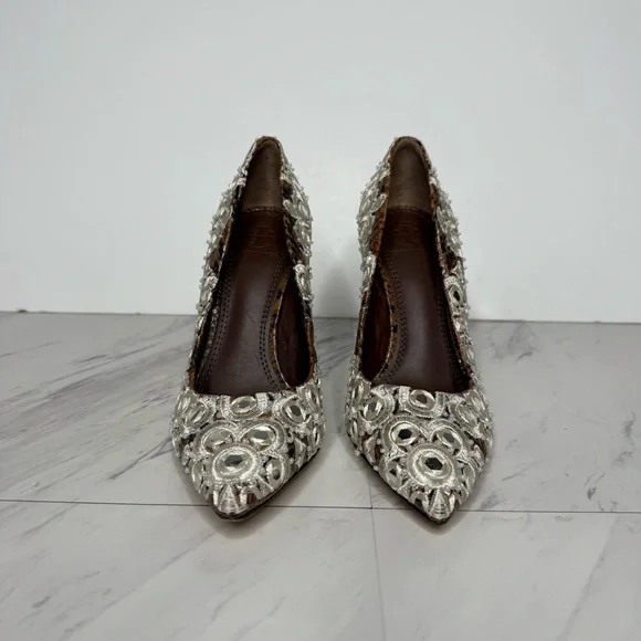 Tory Burch Francesca Pointy Toe Pump 5 1/2