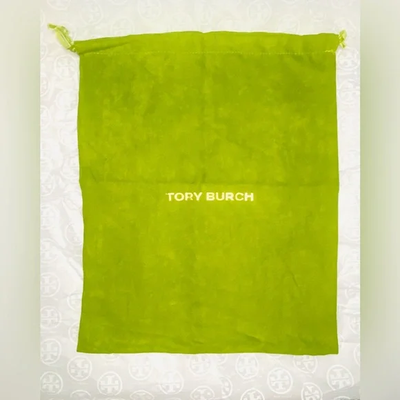 Tory Burch Lime Green Drawstring Dust Bag