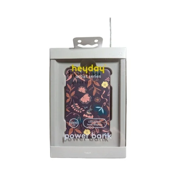 X4-N Heyday‎ 5000mAh Power Bank Artist Series With Marvin Chang LED Display