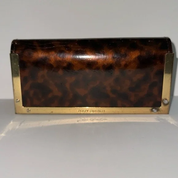 Tory Burch Leopard‎ Glasses Case