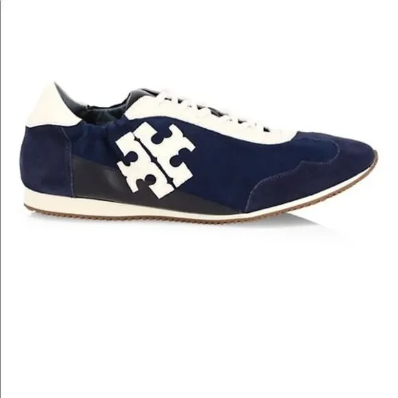 LAST CHANCE TORY BURCH suede sneaker