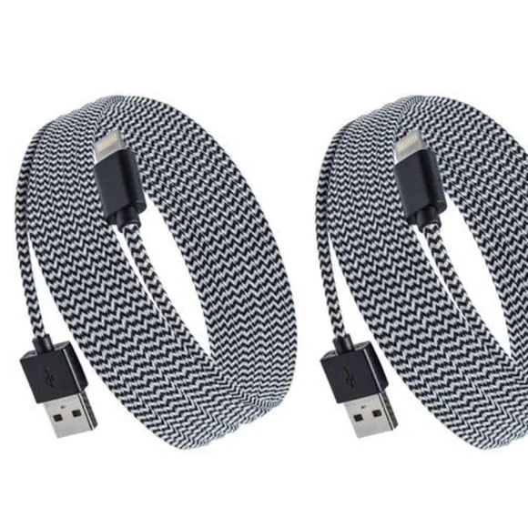 Purtech 10 Ft Apple-certified Braided Lightning Cable