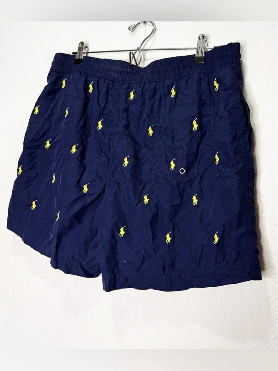 Polo Ralph Lauren All Over Point Logo Swim Trunks
