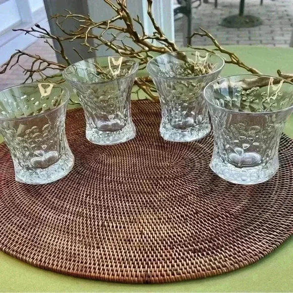 Bar ware ,Fish Scale Pattern Whisky/ highball glassware