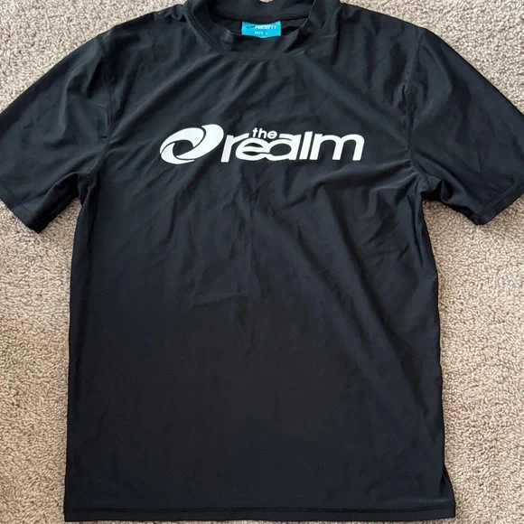 The Realm Black T-Shirt