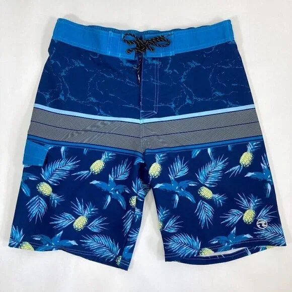 Ocean Current Cargo Board Shorts Mens Pine Crush Comfort Stretch Large