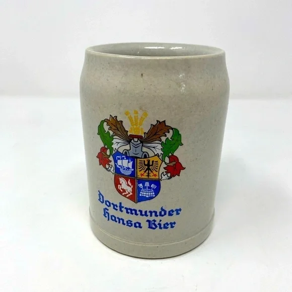 Western Germany Half Liter Dortmunder Hansa Union Beer Stein