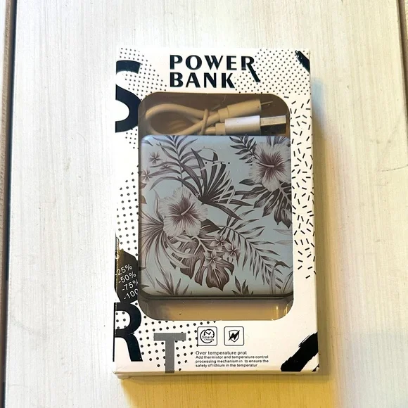Tropical Power Bank w Cable