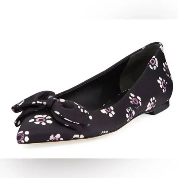 New Tory Burch Rosalind bow flats. Size 7