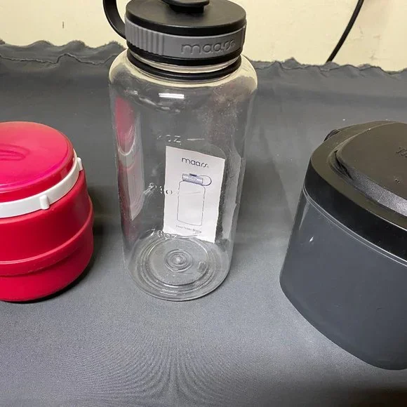 Bundle of 2 Thermoses and 1 New Bottle