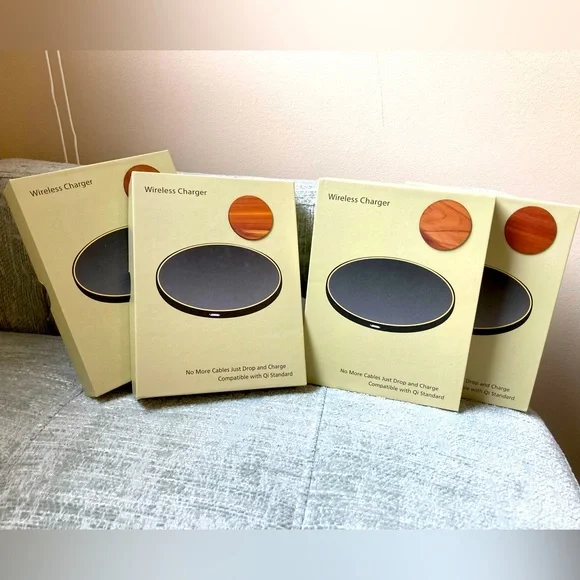NWT Wooden Wireless Charger