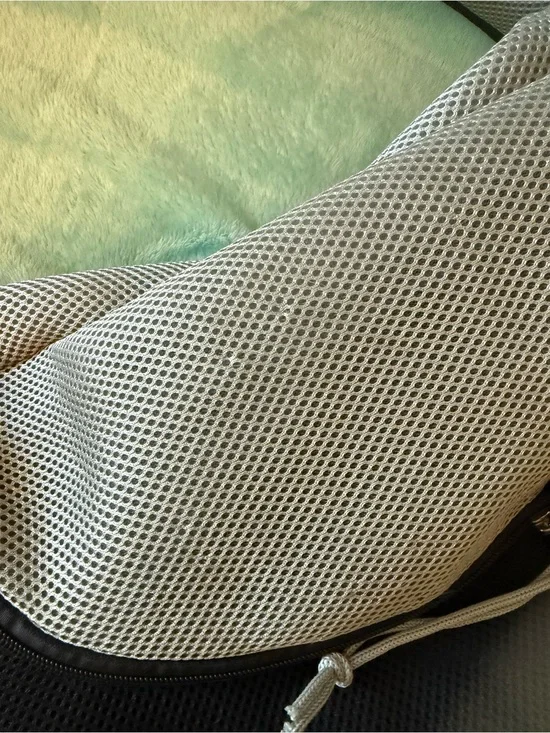 Light Gray Breathable Mesh Dog Carrier - Unbranded