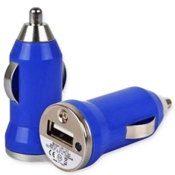 [NEW] (2-PACK) USB Port Car Light Socket To-USB Charger Adapter Accessory