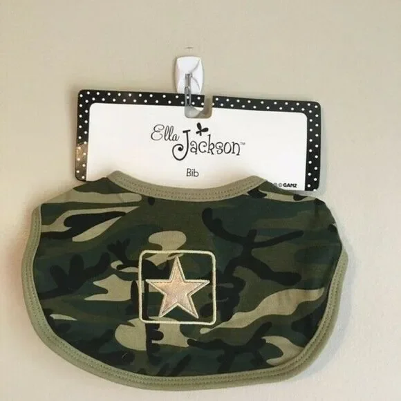 NWT Ella Jackson camo bib‎