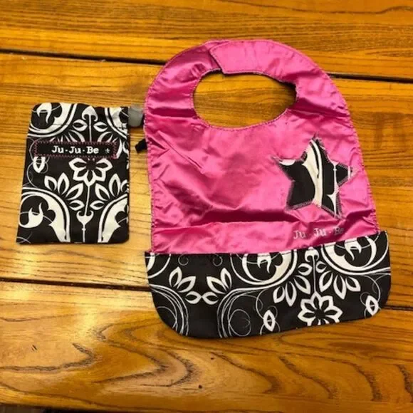 Ju-Ju-Be BeNeat‎ Reversible Bib with bag - Shadow Waltz