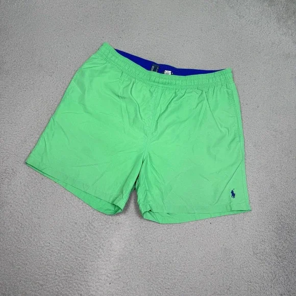 Polo Ralph Lauren Green Swim Trunks