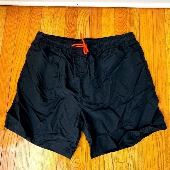 Men’s Black Swim Trunks Swimsuit Size 4XL