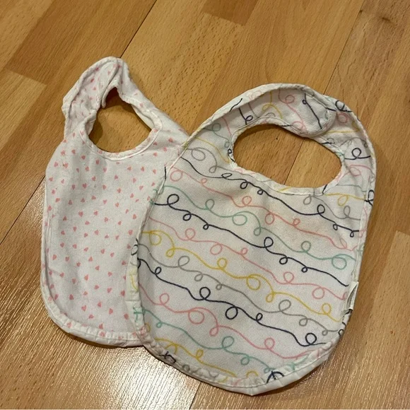Set of two waterproof bibs