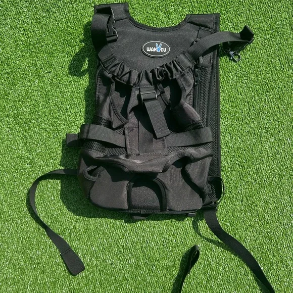 Wakytu 2.0 Dog Carrier Front Or Back Backpack Medium Black NWOT