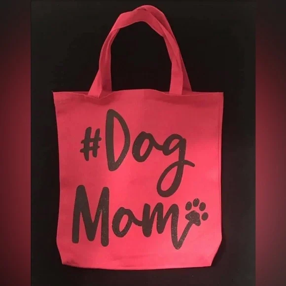 Dog Mom Sparkle Tote
