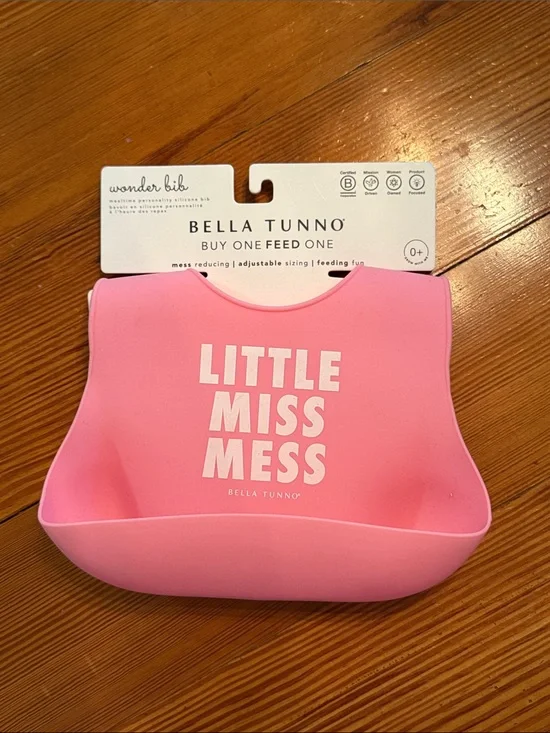 BELLA TUNNO Pink Wonder Bib - 