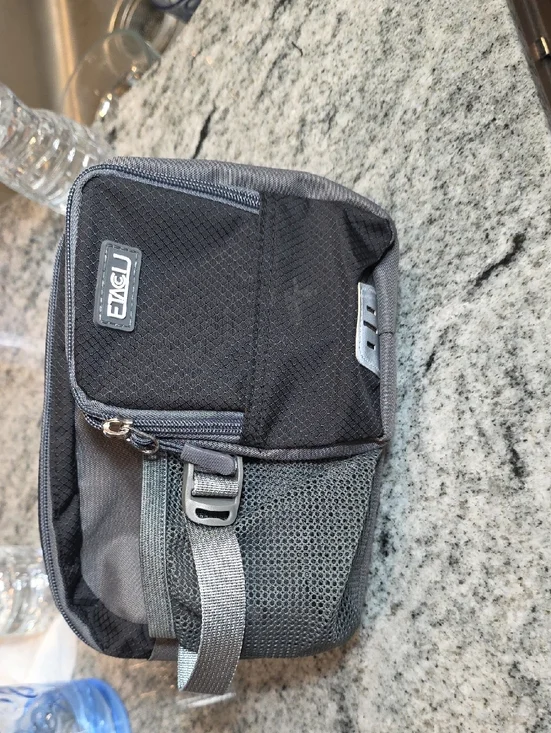 Gray & Black Travel Pet Carrier Pouch NEVER USED!