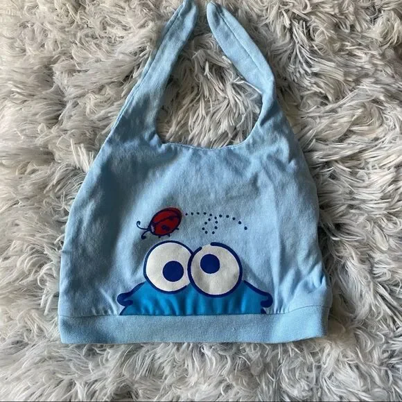 Disney Cookie Monster shirt like bib