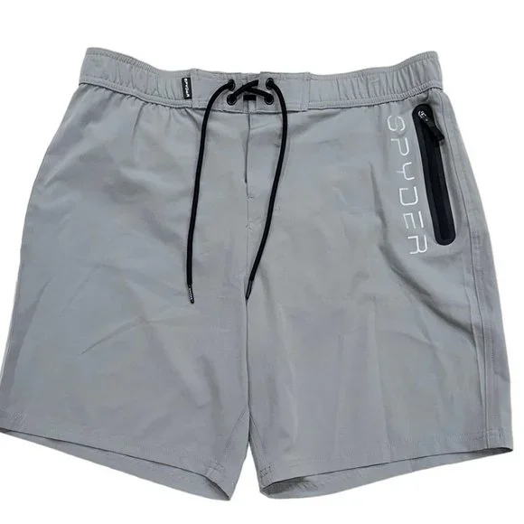 Men's Spider Swim Shorts Grey XXL Great‎ Condition