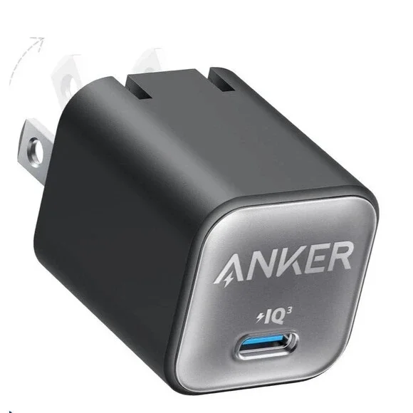Anker Nano II 30W USB-C GaN Fast Charger A2665 Compact Wall Charger NEW