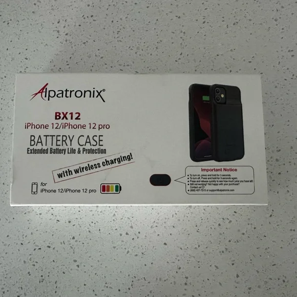 Battery Case iPhone 12/ 12 pro