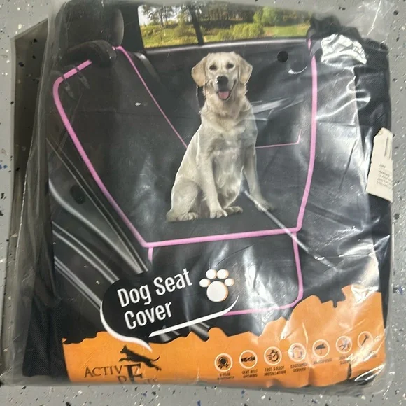 Car Seat Cover for Dogs - Standard Dog Seat Cover for Back Seat Use