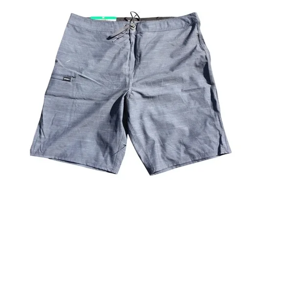 ONeill‎ Men's Gray Boardshort 20 Outseam Quick Dry Swim Surf Beach size 30