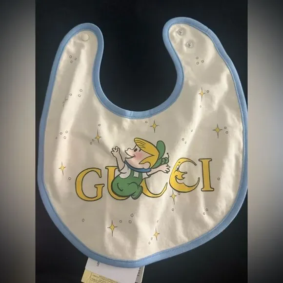 Brand new with box Gucci baby Bib Jetsons collection