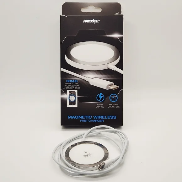 PowerXcel magnetic wireless fast charger