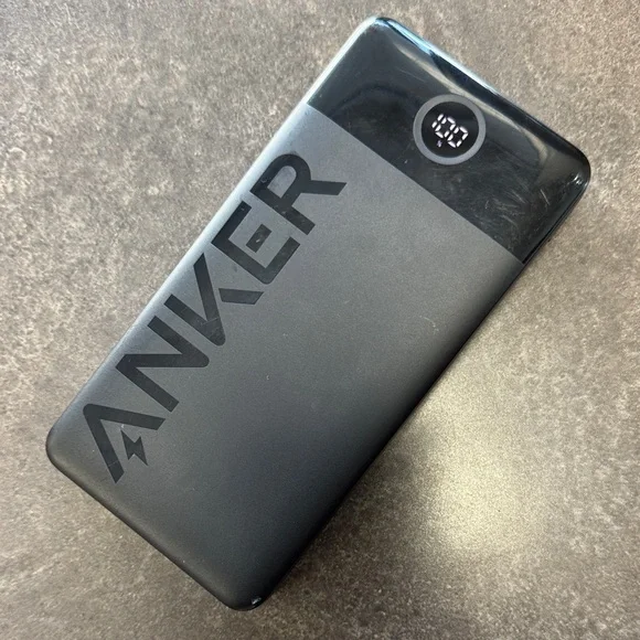 Anker Dual-Tone Black Power Bank 20,000mAh