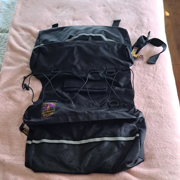 Outward Hound Black Backpack