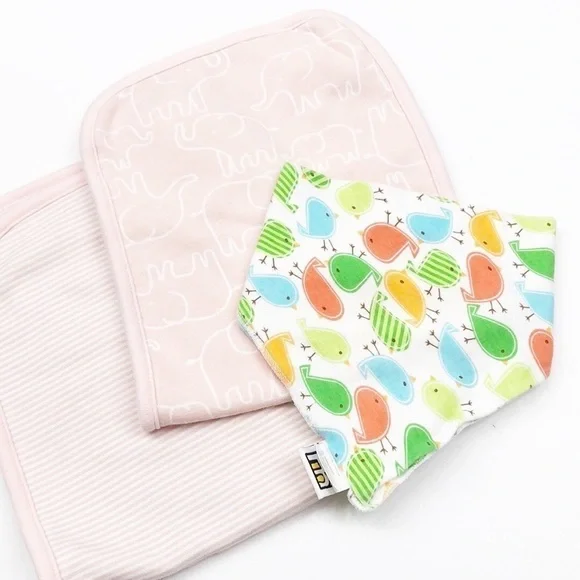 Carter's burpcloth set + bib