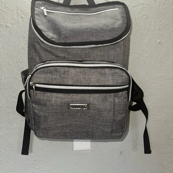 EUC! Two-in-One Dog Travel Backpack - Gray