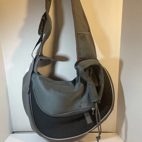 YUDODO Pet Dog Sling‎ Carrier SZ S Breathable Mesh Travel Safe Sling Bag Carrier