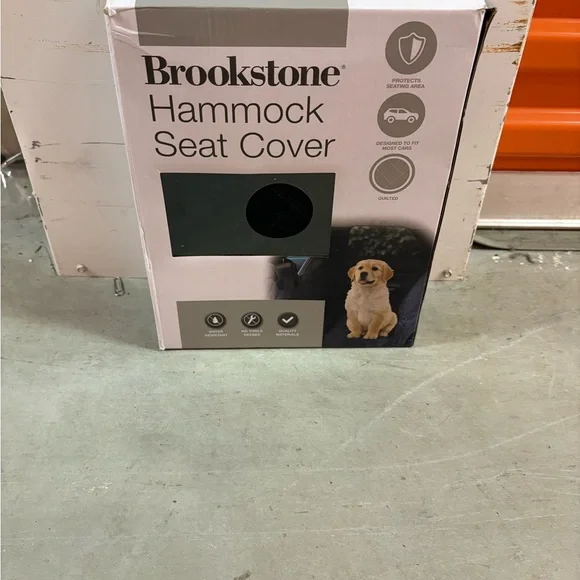 Brookstone Black Hammock Seat Cover