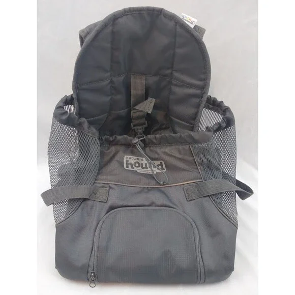 Outward Dog Carrier Hound PupPak Front Carriers Small Grey