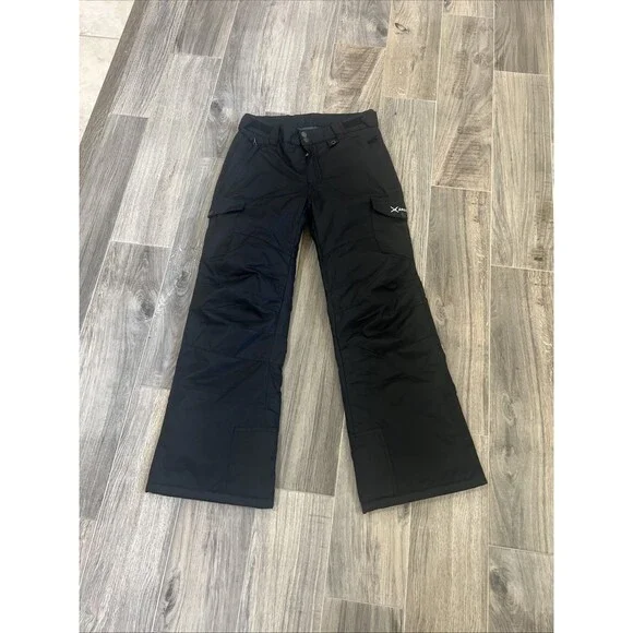 Arctix Kids Cargo Sports Snow Pants with Articulated Knees Black size L (14-16)