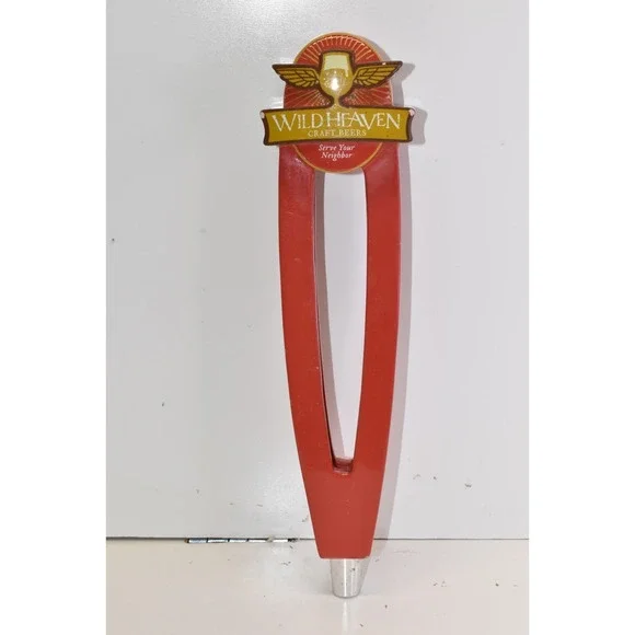 Wild Heaven Craft Beers Tap Handle Red Serve Your Neighbor Man Cave