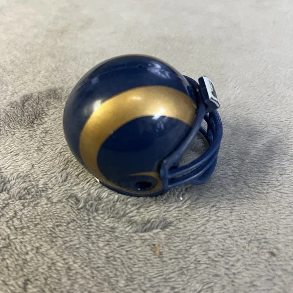 Los Angeles Rams St Louis MIGHTY RACERS MINI Football HELMET Cake Topper