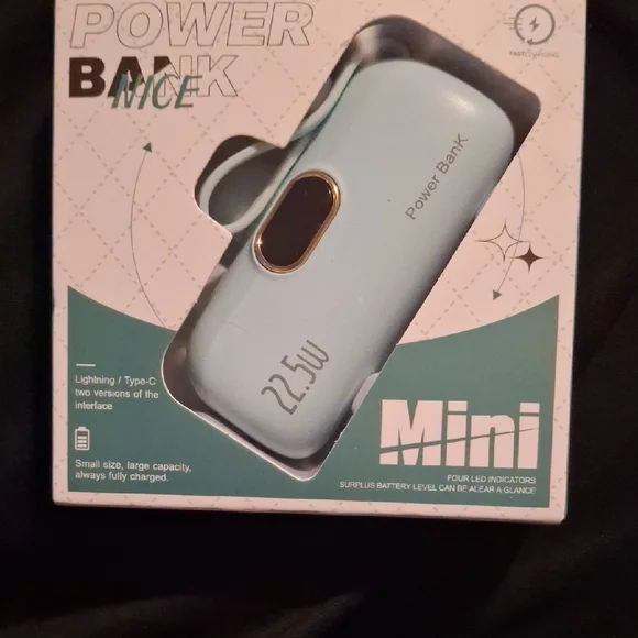 Mini Power Bank 22.5W - Blue