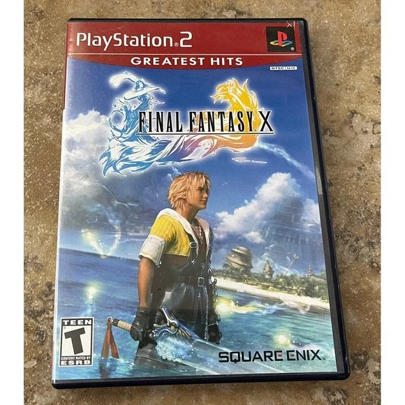 Final Fantasy X (PlayStation 2, 2001) W/ Manual