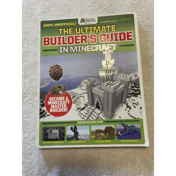 Minecraft Book‎ The Ultimate Builders Guide in Minecraft Paperback Games Master