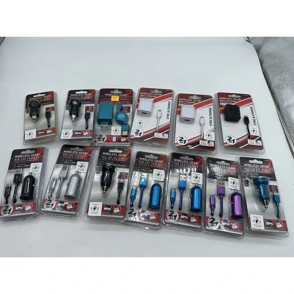 Wireless Gear Bundle Various Chargers - 13 Packs