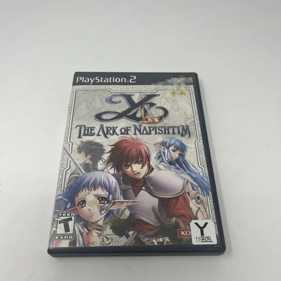 Ys: The Ark of Napishtim (Playstation 2, 2005) PS2 No Manual